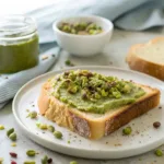 Pistachio Butter on Toast