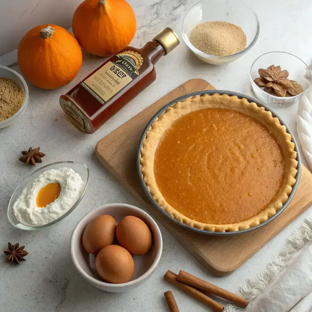 Pumpkin Pie Ingredients for Classic Recipe