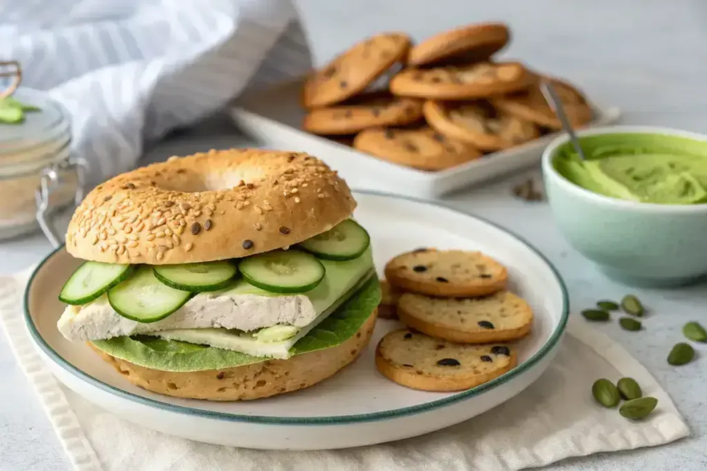 high protein low-calorie snacks served