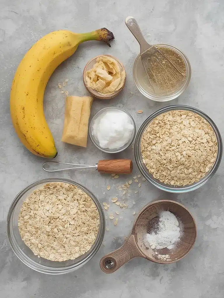 Energizing Banana Oatmeal Bars for a Healthy Snack Banana Oatmeal Bars ingredients