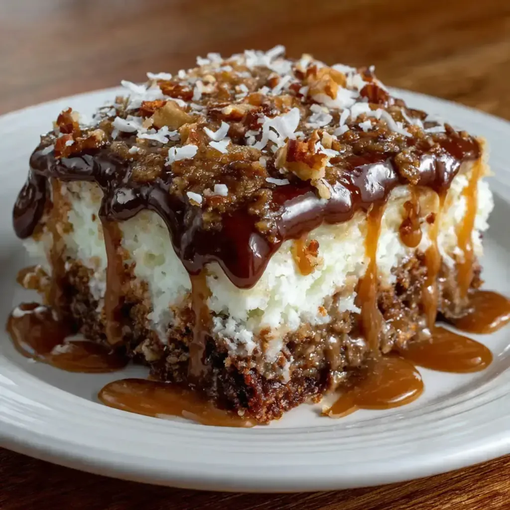 German Chocolate Poke Cake – A Decadent Delight to Try!