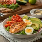 low carb high protein recipes meal display