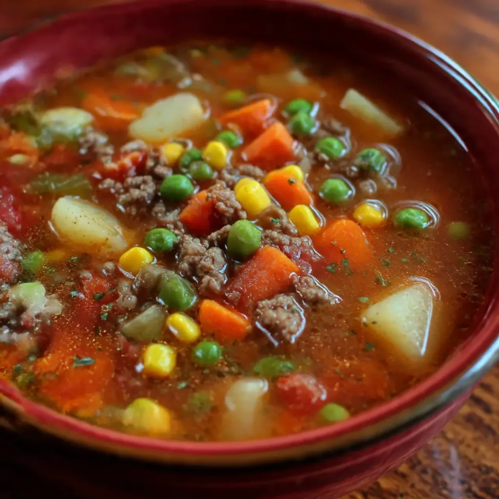 10 Cozy High-Protein Fall Meals That Practically Cook Themselves High-Protein My Mom’s Old Fashioned Vegetable Beef Soup