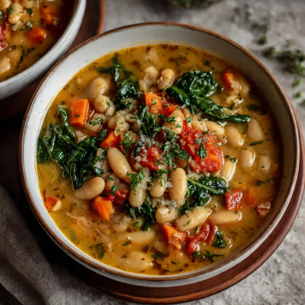 10 Cozy High-Protein Fall Meals That Practically Cook Themselves High-Protein Tuscan White Bean Soup
