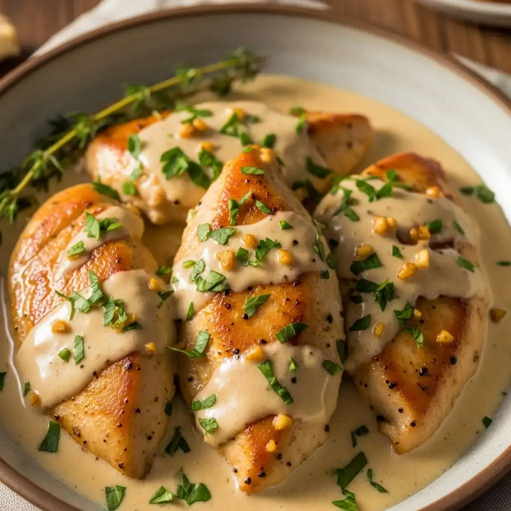 Creamy Garlic Chicken