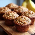 Banana Oatmeal Muffins