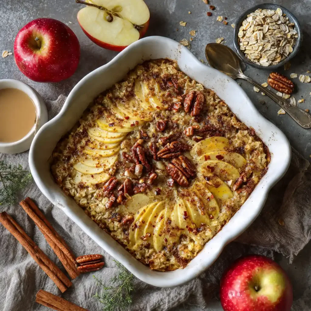 Oatmeal Apple Breakfast Bake