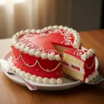 Heart Shaped Cake (vegan)